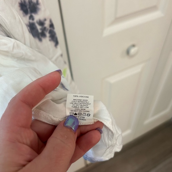 BNWT Simply Southern Size XXL Tie Dye Neon Tassel Dress - Picture 3 of 5